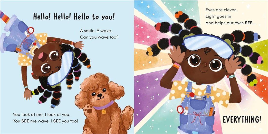 Smart Senses: Seeing Big, Seeing Small (Woke Babies Books)