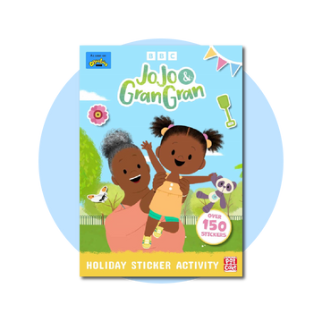 Jo Jo and Gran Gran Holiday Sticker Activity