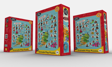 Grenada Map Jigsaw Puzzle