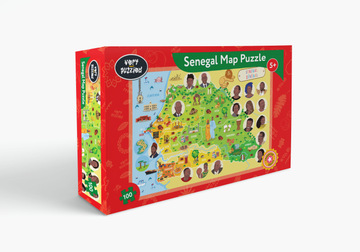 Senegal Map Jigsaw Puzzle