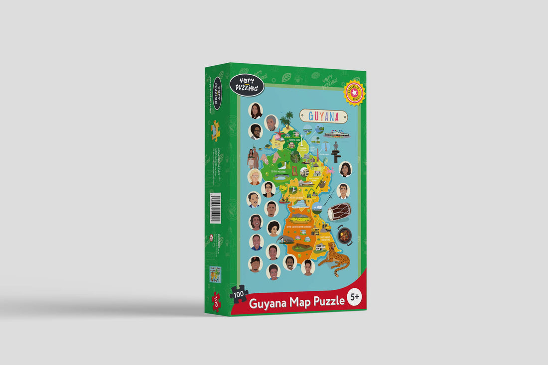 Guyana Map Jigsaw Puzzle