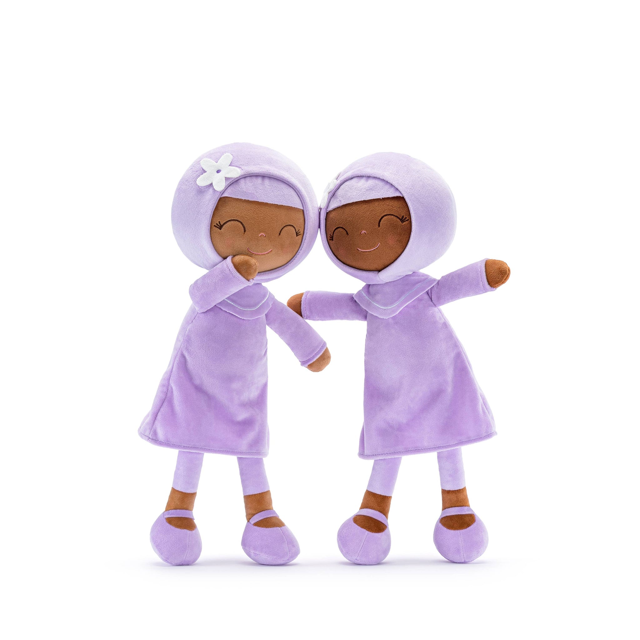 AMIRAH LILAC- MUSLIM DIVERSITY DOLL ( 2 SKIN TONES )