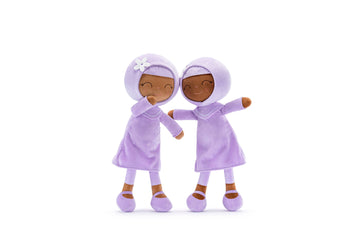 AMIRAH LILAC- MUSLIM DIVERSITY DOLL ( 2 SKIN TONES )