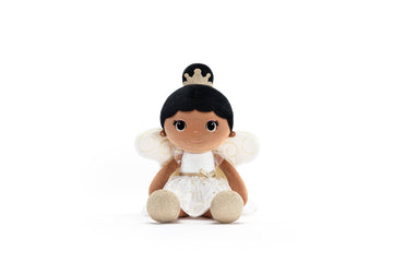 Angel – Soft Plush Black Doll for Kids, 16.5