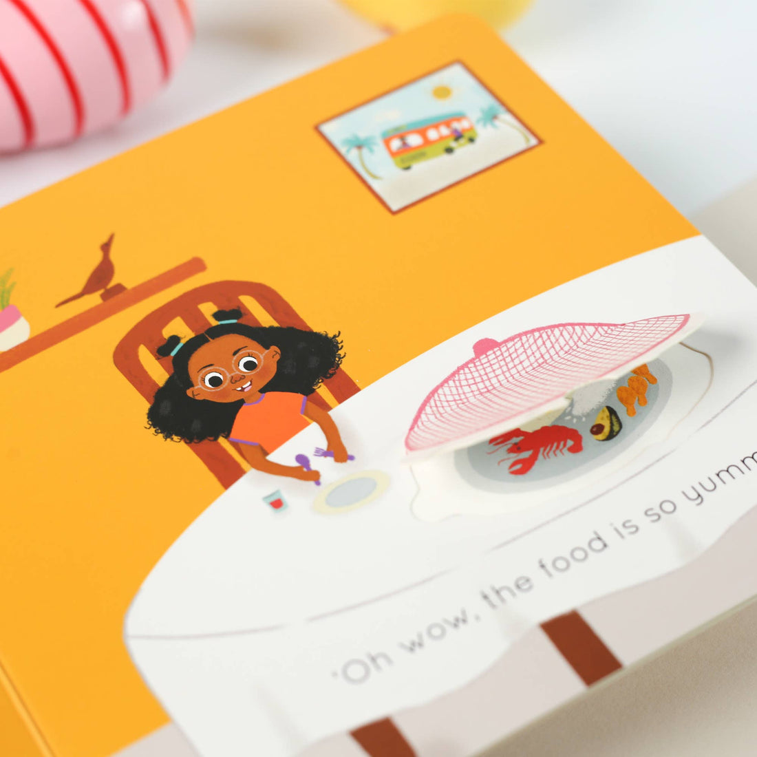 Zara’s Caribbean Adventure, a lift-the-flap board book