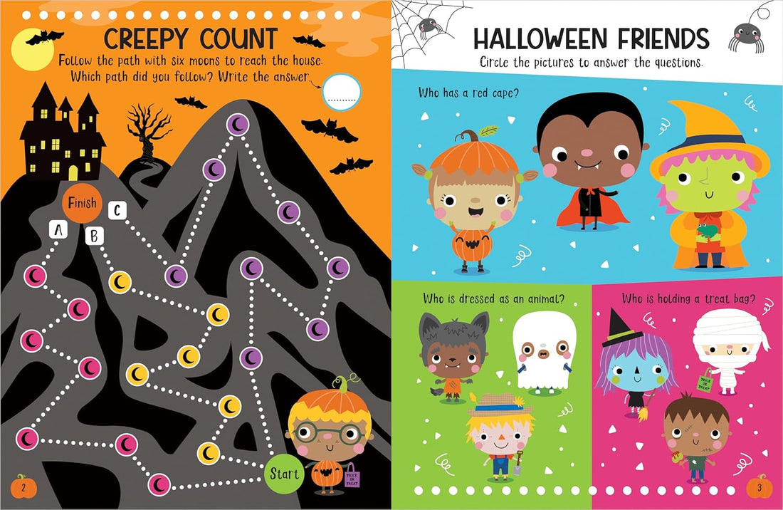 Haunted House Activity Book