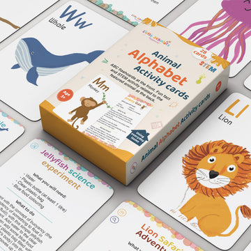 Animal alphabet activity cards