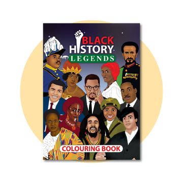 Black History Activity Books - Legends Colouring Book