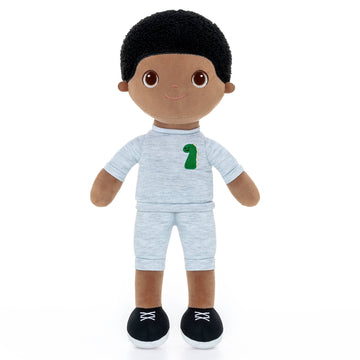 REISS - BLACK BOY SOFT DOLL/AFRICAN AFRICAN/MIXED HERITAGE