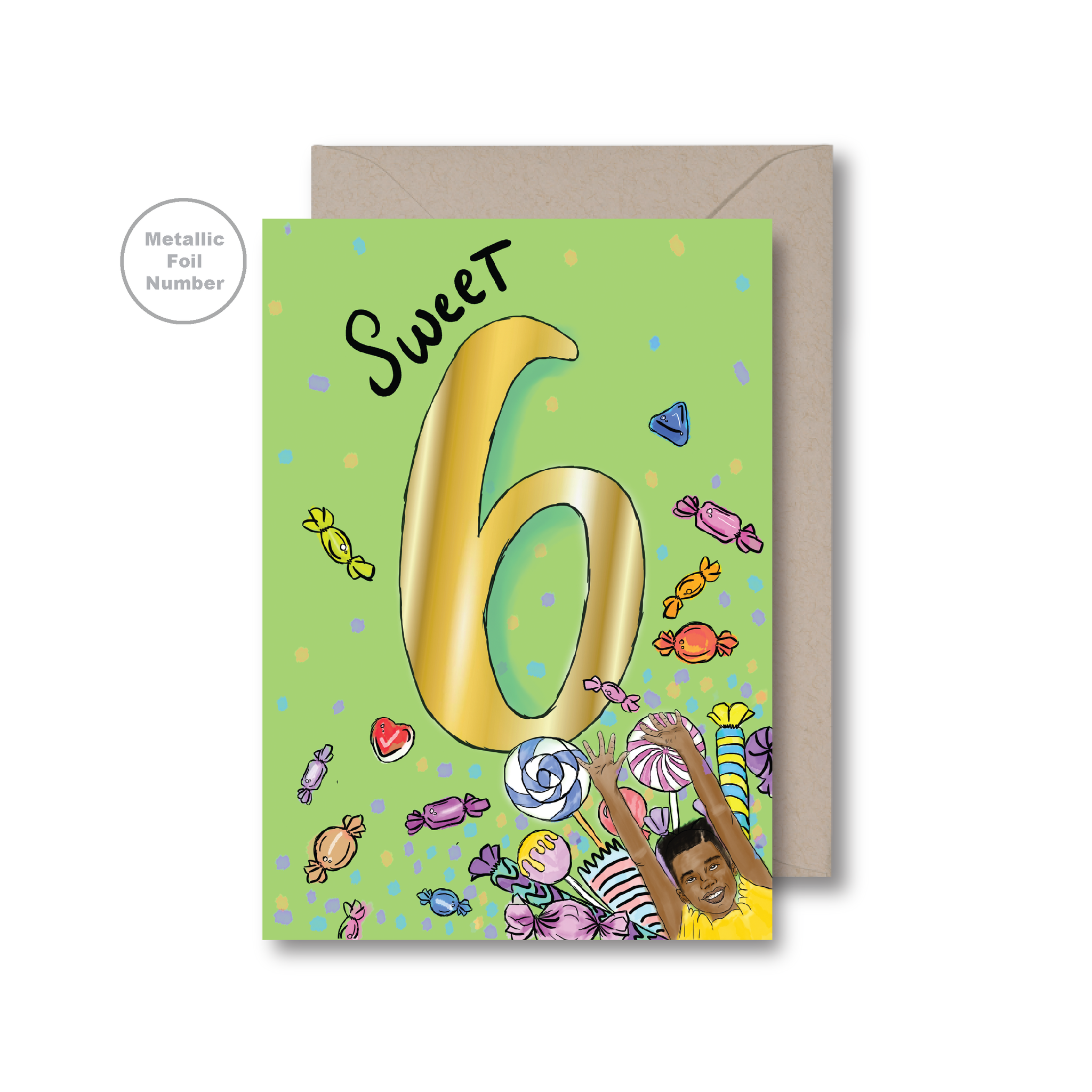 Sweet 6 Card